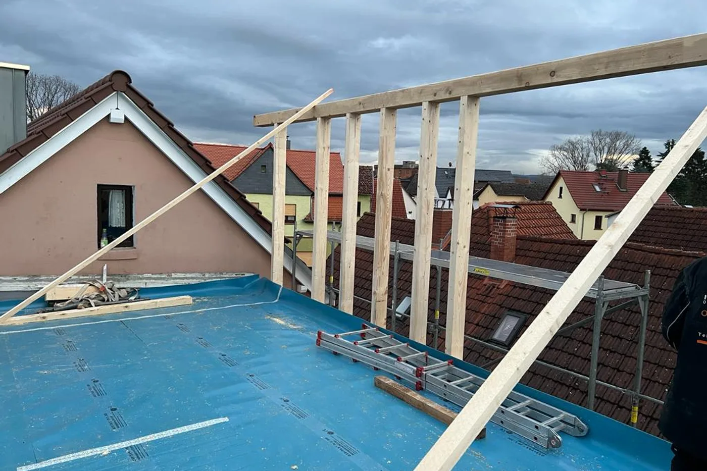 Holzständer-Konstruktion von Holzbau Oberlerchner in Gelnhausen